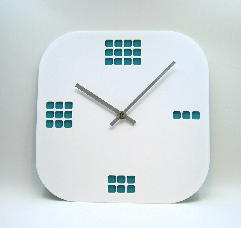 Handmade, Modern wall clock, USA